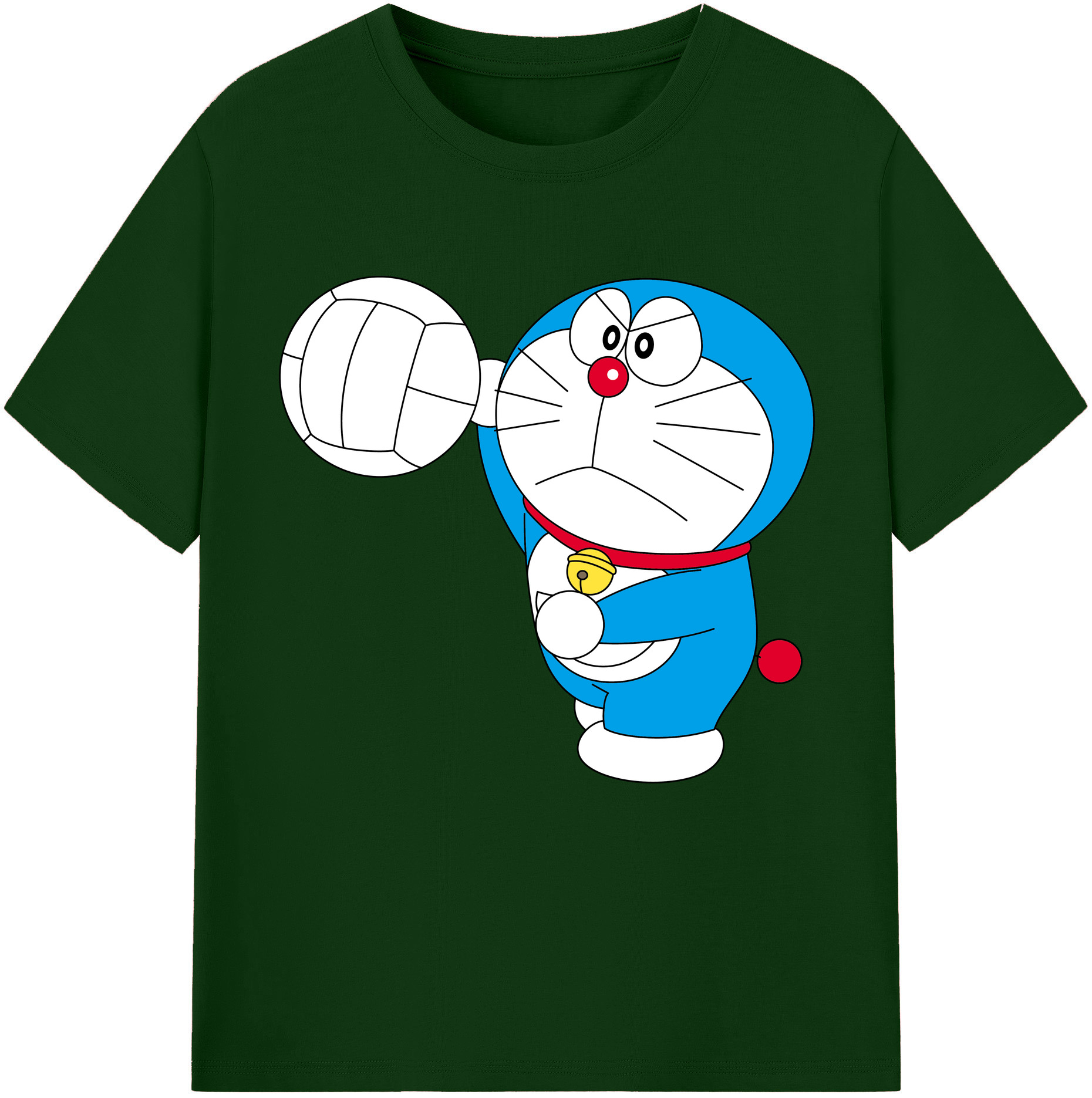 （画像用） ドラえもん Doraemon 綿100％半袖Tシャツ（フロントプリント）
